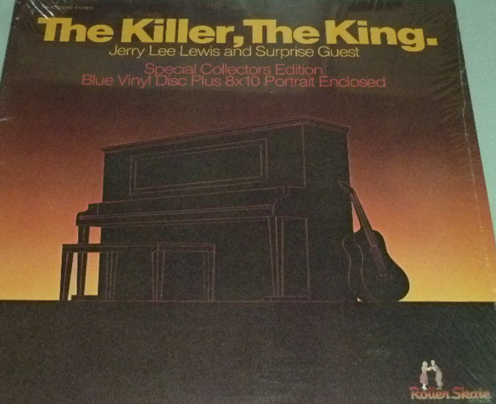 Jerry Lee Lewis The Killer King LP Blue Vinyl RARE Orion Elvis Impersonator eBay
