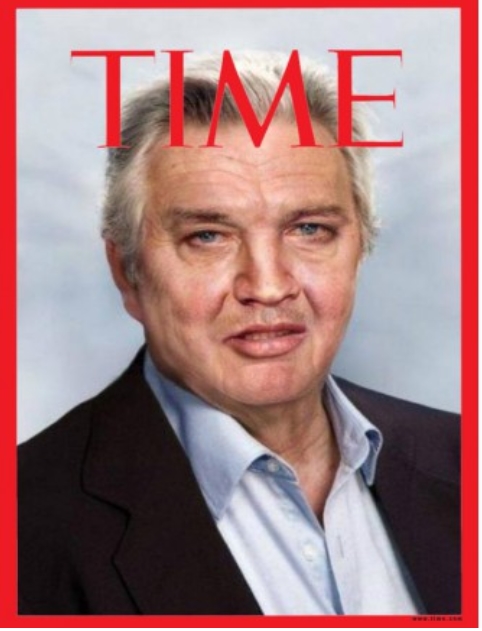 FAKE front cover of TIME magazine